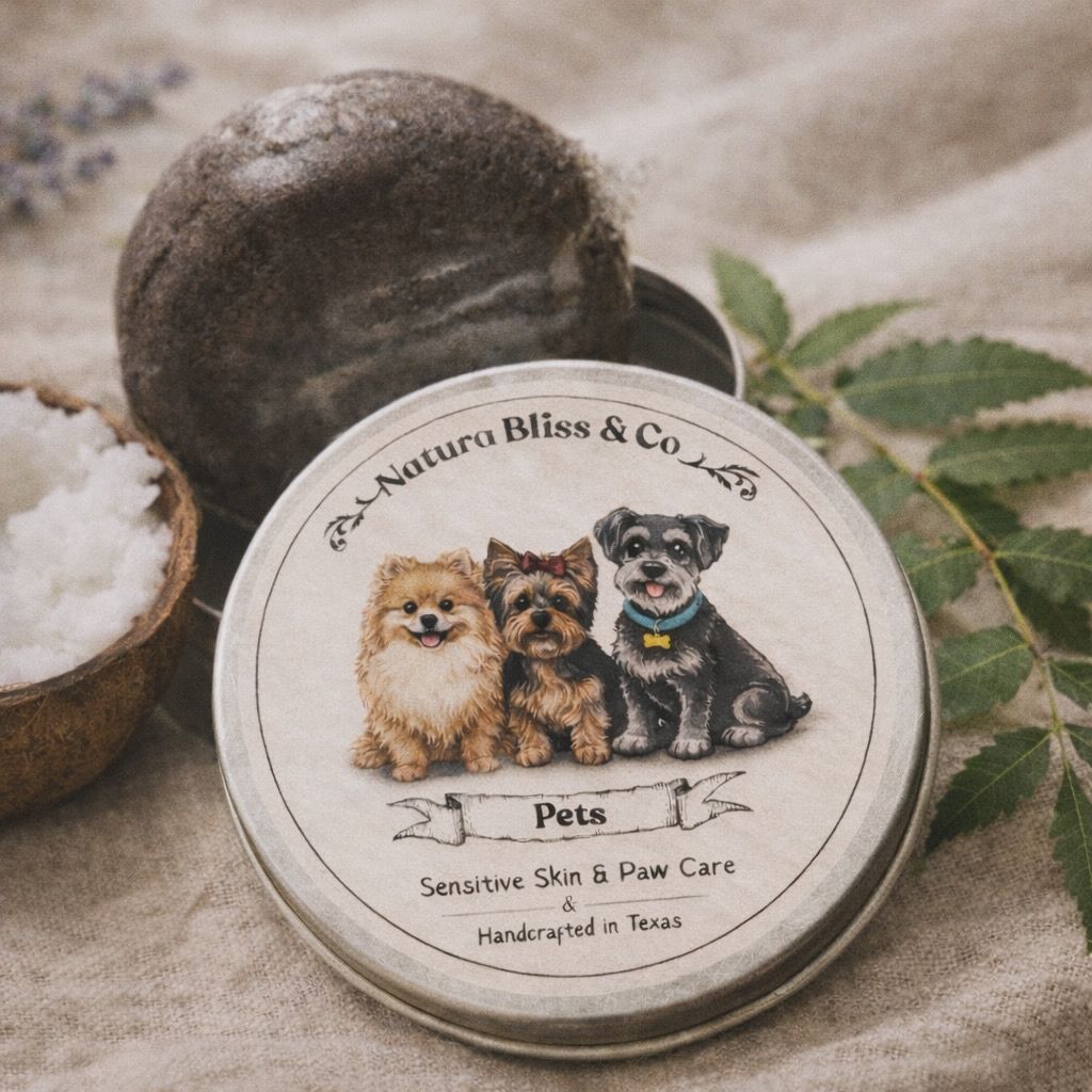 Botanical Dog Shampoo Bar – Gentle, Clean & Nourishing Care