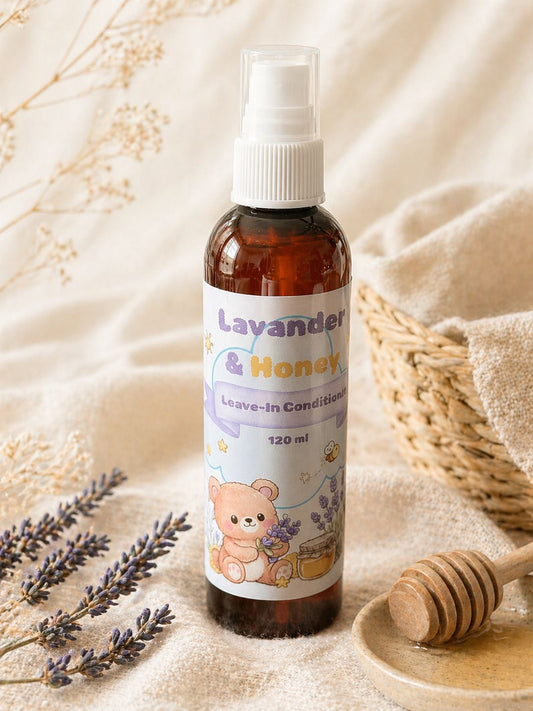 Lavender & Honey Leave-In Conditioner – Detangling & Hydrating Mist